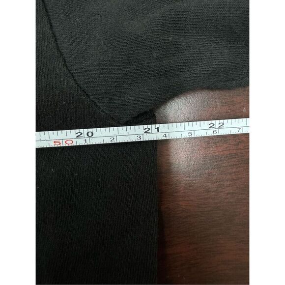 Buck Wear Black Short Sleeve American Flag Tee Size Large - Picture 7 of 7